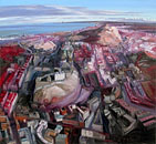 John Hartman: Edinburgh, Looking East from above the Castle, 2009