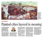 John Hartman: Painted cities layered in meaning