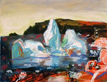 John Hartman: Iceberg Grounded in Pouch Cove, 1998