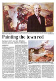 Painting the town red
