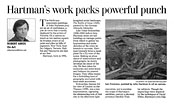 Hartman’s work packs a powerful punch